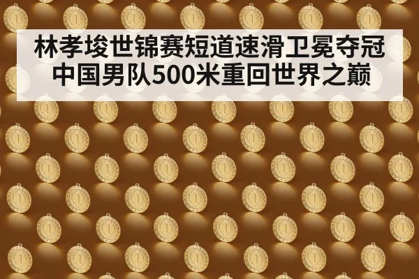 Lin Xiaojun gold medal